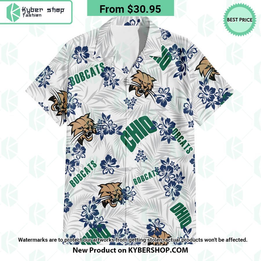Ohio University Ohio Bobcats Hawaiian Shirt