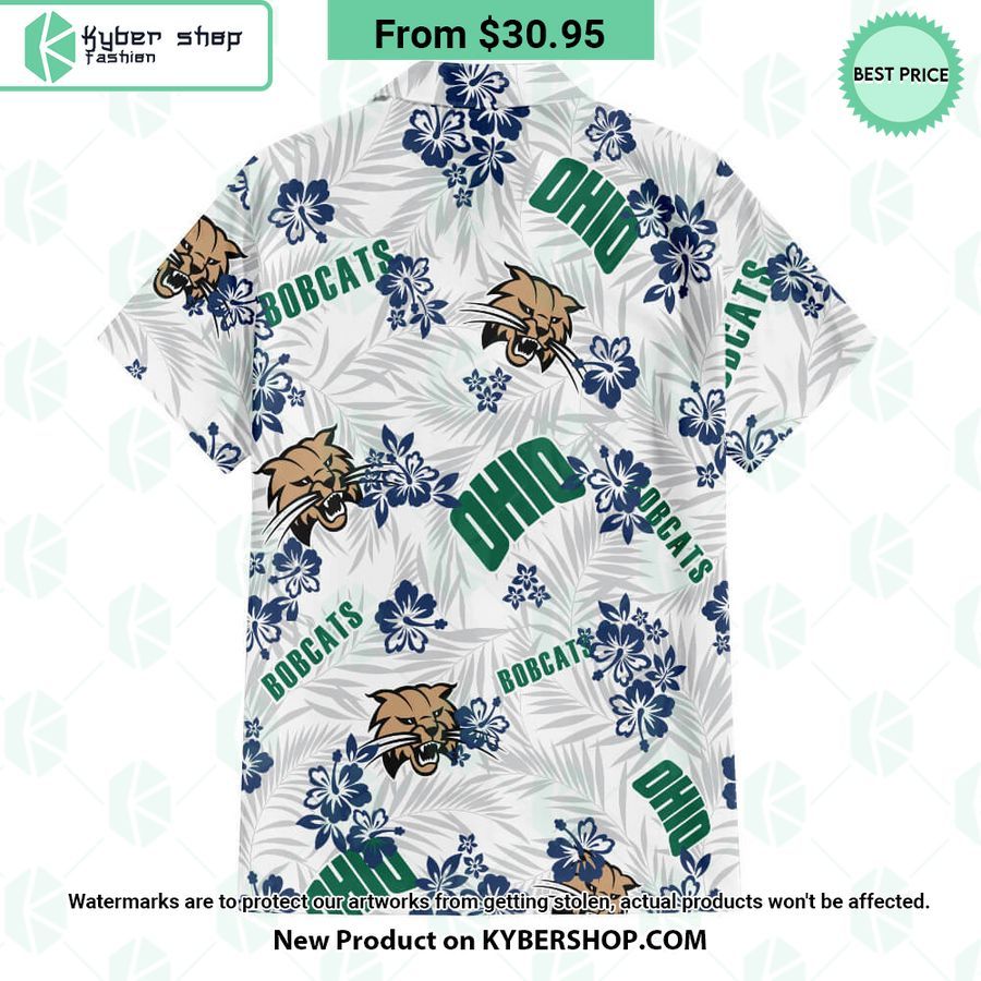Ohio University Ohio Bobcats Hawaiian Shirt