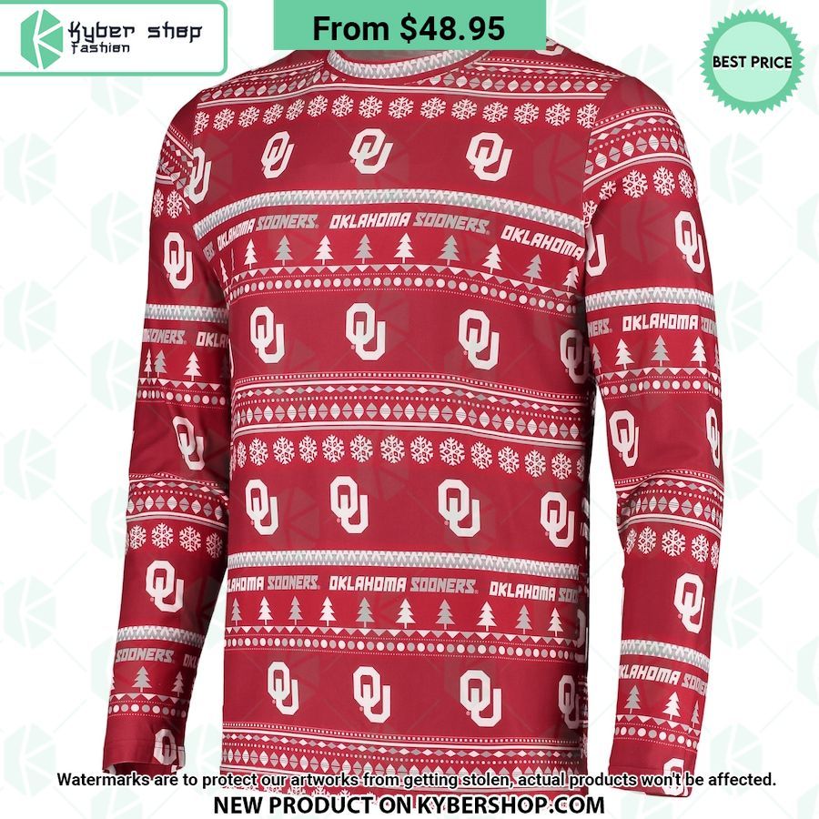 Oklahoma Sooners Concepts Sport Pajamas Set