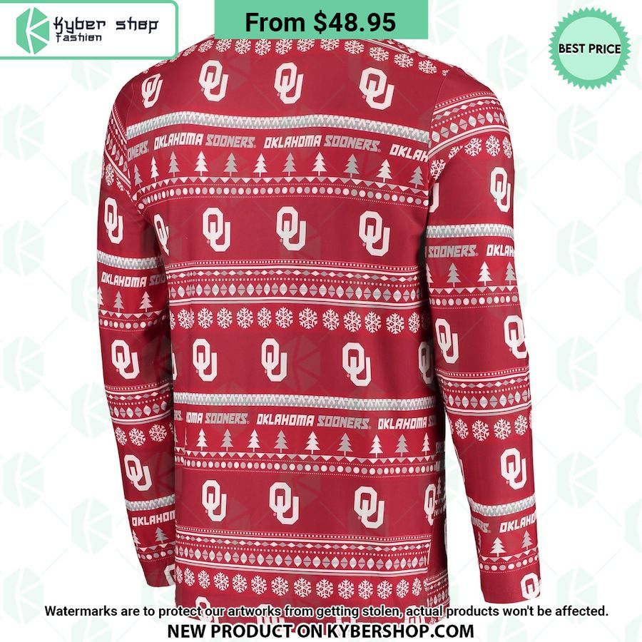 Oklahoma Sooners Concepts Sport Pajamas Set