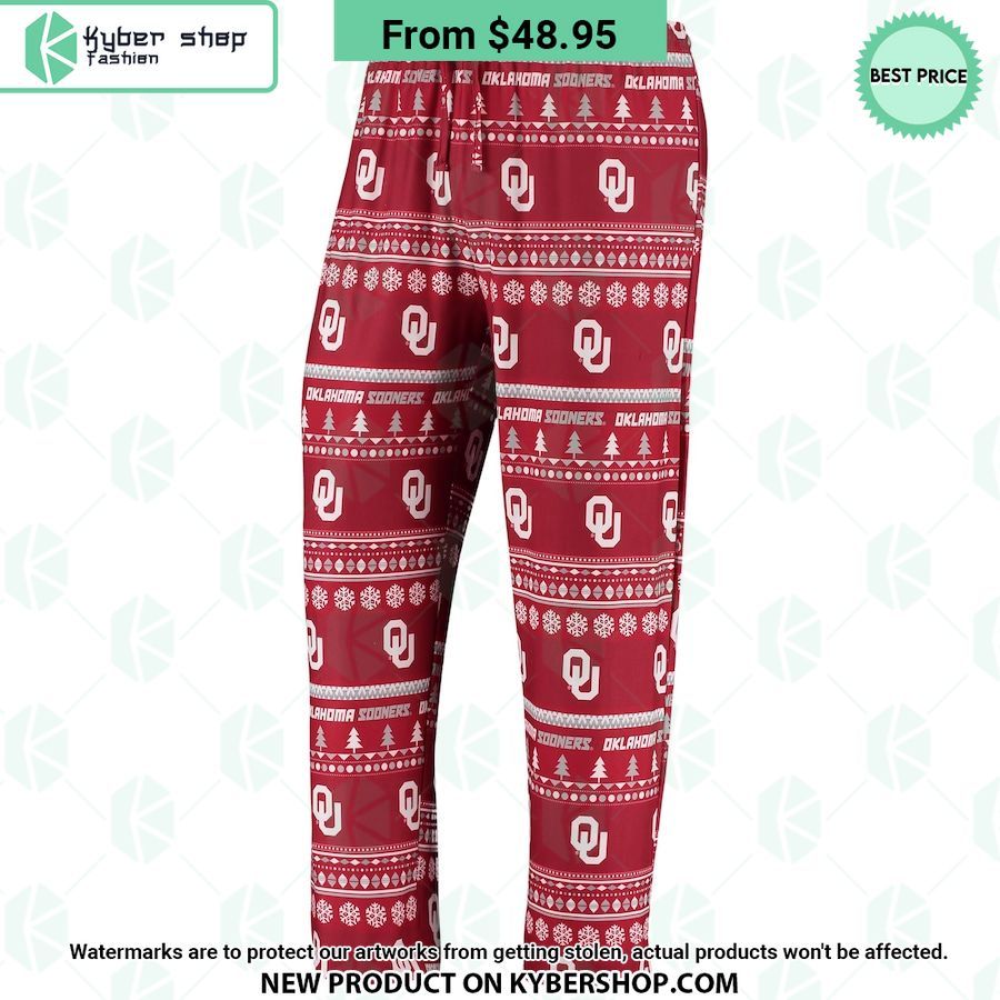 Oklahoma Sooners Concepts Sport Pajamas Set