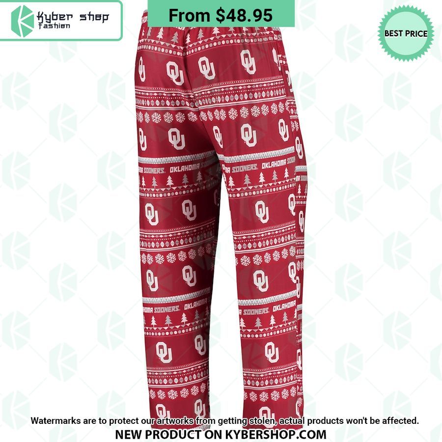 Oklahoma Sooners Concepts Sport Pajamas Set