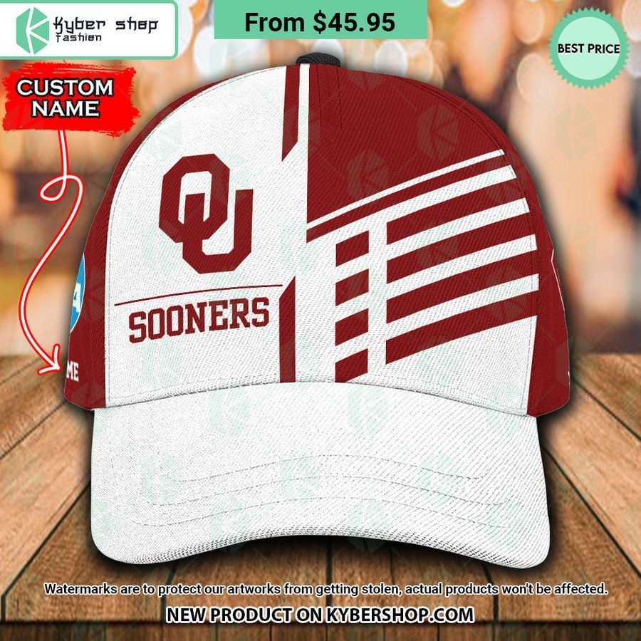 Oklahoma Sooners CUSTOM Polo Shirt, Cap