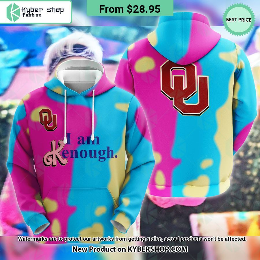 Oklahoma Sooners I Am Kenough Hoodie