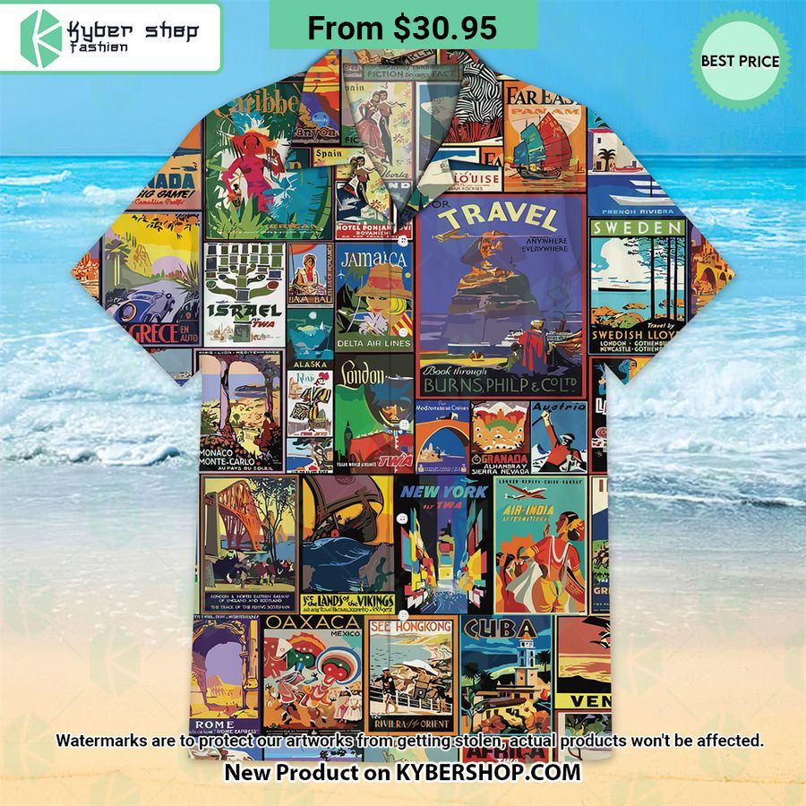 Old Movies Cartoon Poster Hawaiian Shirt
