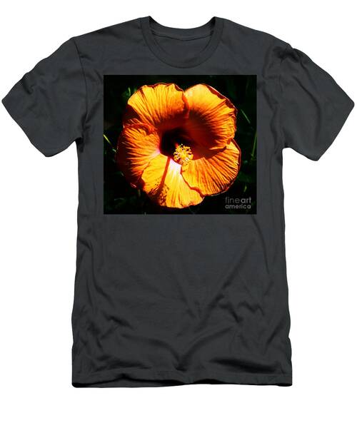 Sunlit Orange Hibiscus Vision # 2 T-Shirt