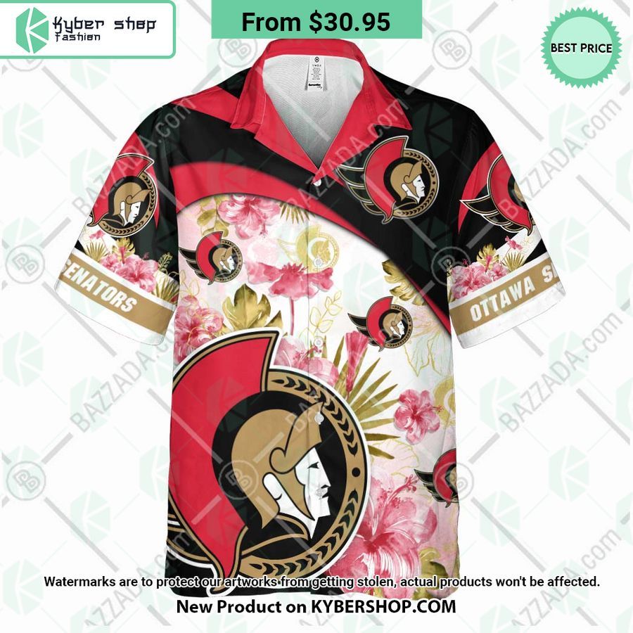 Ottawa Senators custom personalized Hawaiian Shirt