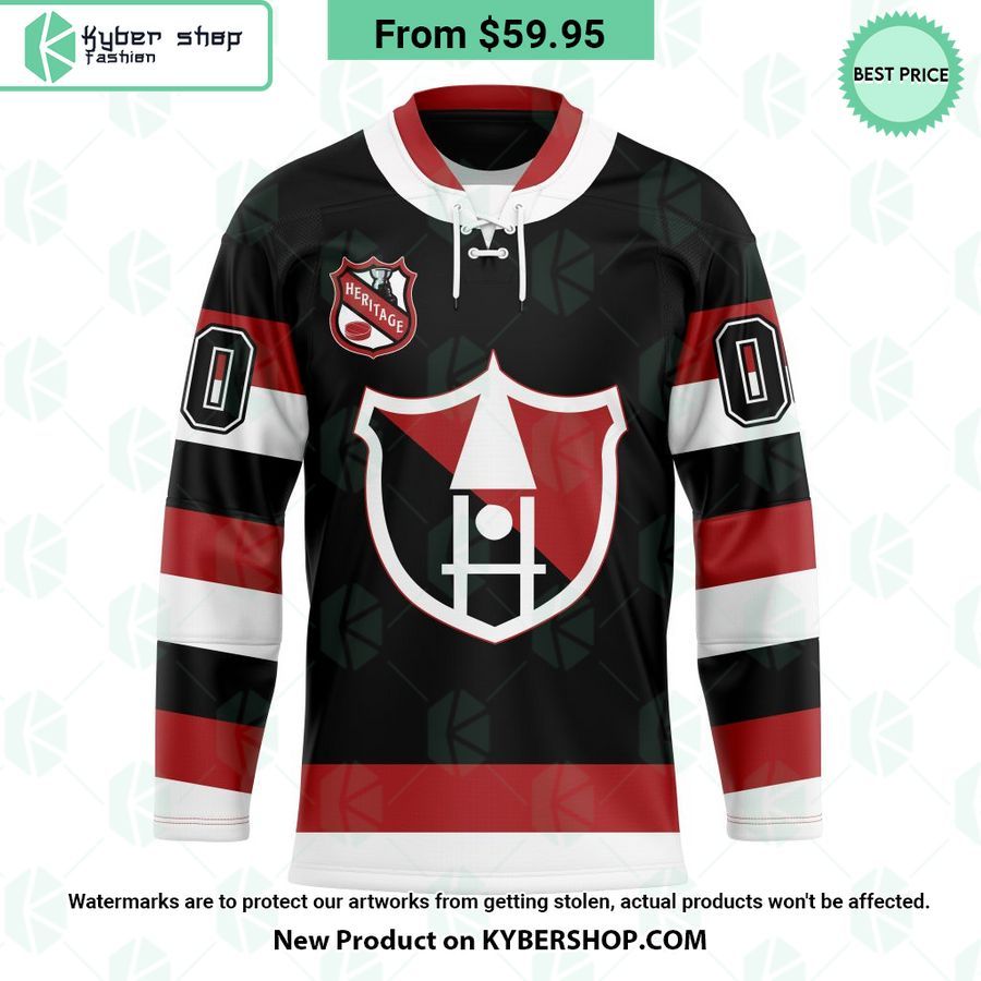 Ottawa Senators Heritage Concepts team logo Hockey Jersey