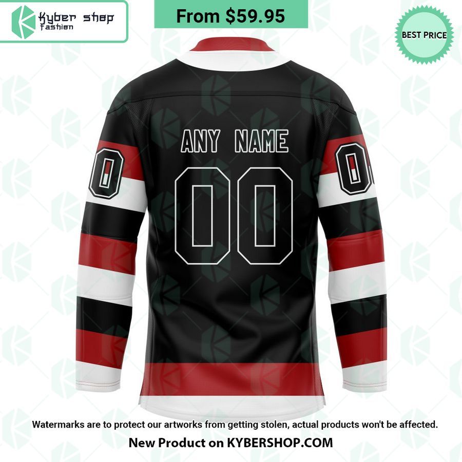 Ottawa Senators Heritage Concepts team logo Hockey Jersey