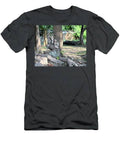 Pair Of Monkeys Yelling In Siem Reap Cambodia T-Shirt