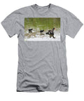 Parent Moorhen With Chicks At Orlando Wetlands Near Christmas Florida T-Shirt