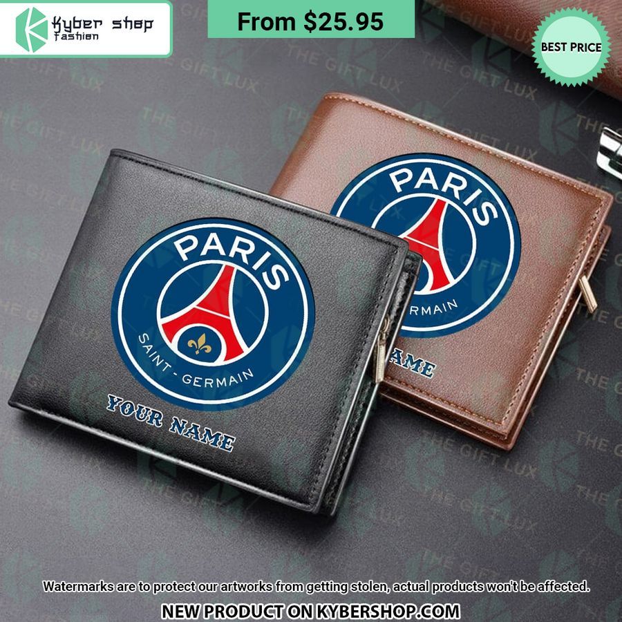 Paris Saint-Germain CUSTOM Leather Wallet
