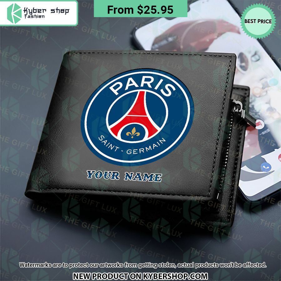 Paris Saint-Germain CUSTOM Leather Wallet