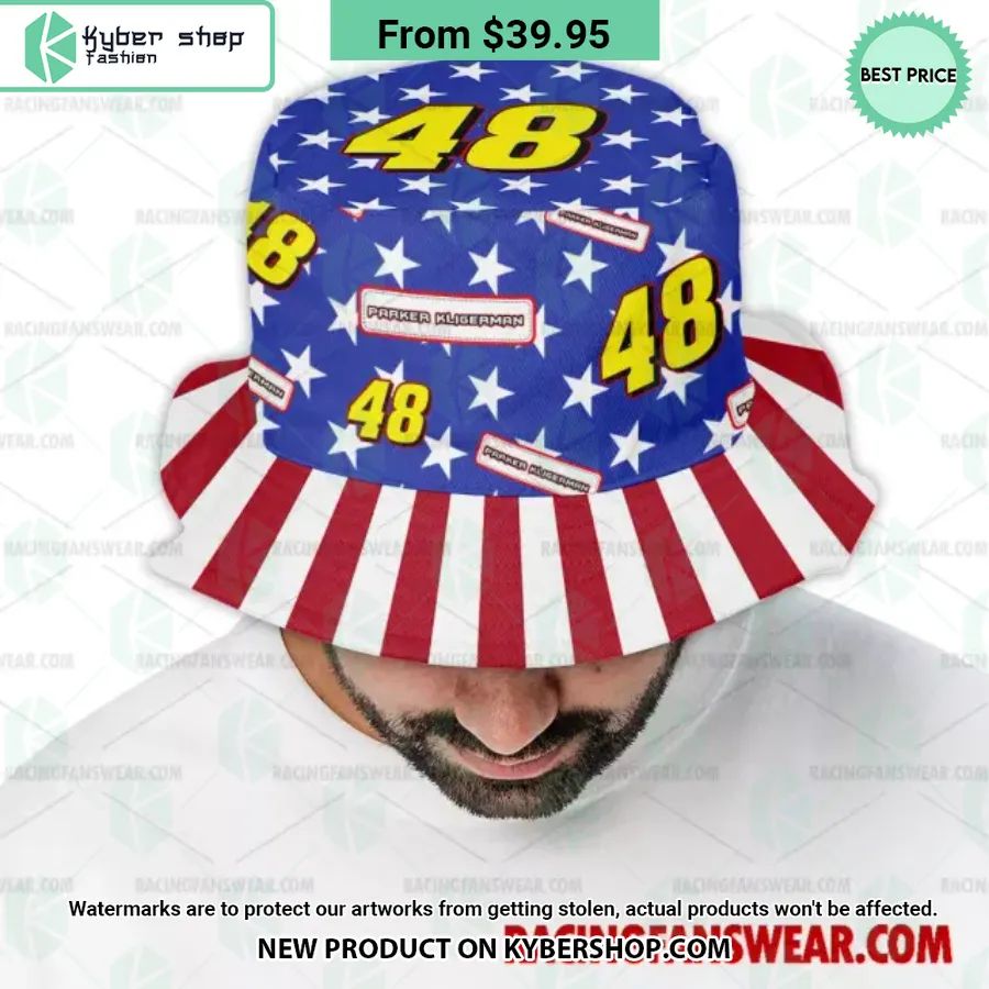 Parker Kligerman NASCAR Racing Independence Day Bucket Hat