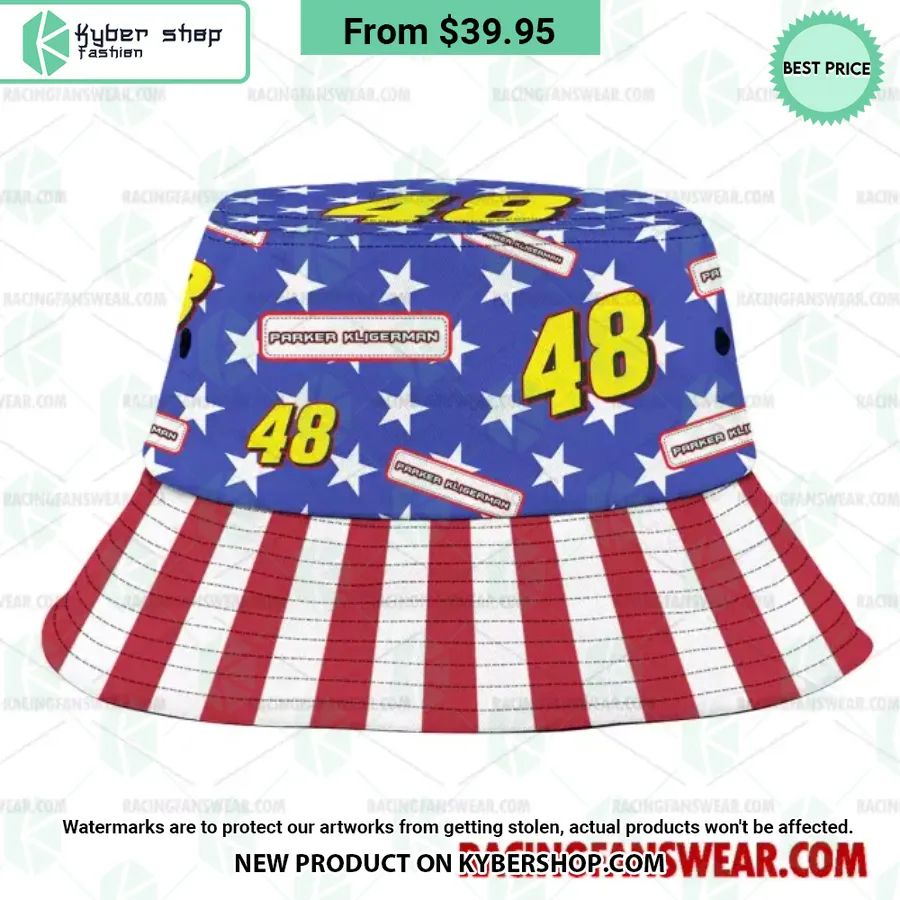 Parker Kligerman NASCAR Racing Independence Day Bucket Hat
