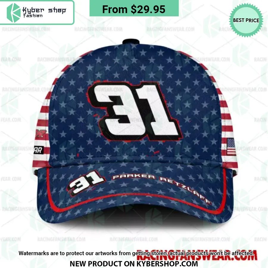 Parker Retzlaff NASCAR Racing Independence Day Hat