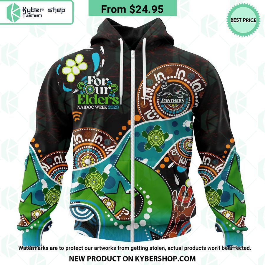 Penrith Panthers Design For NAIDOC Week For Our Elders CUSTOM Hoodie