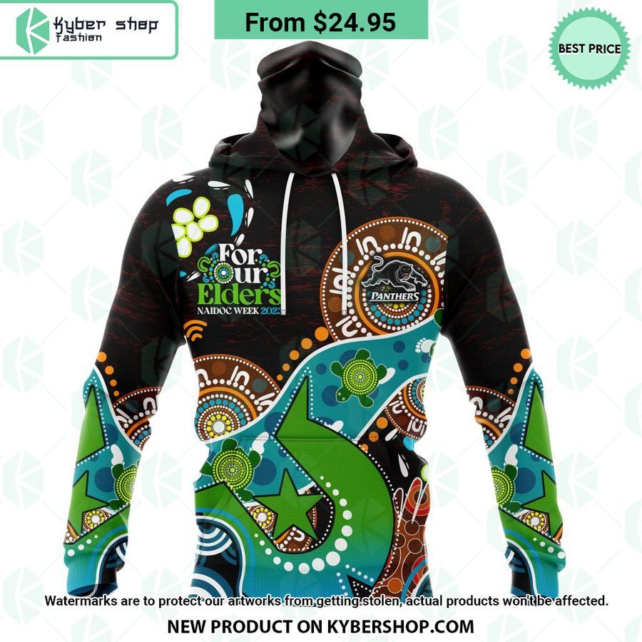 Penrith Panthers Design For NAIDOC Week For Our Elders CUSTOM Hoodie