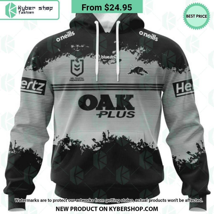 Penrith Panthers Faded Design CUSTOM Hoodie