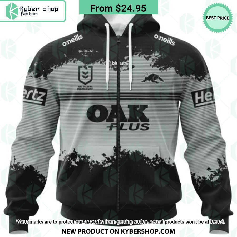 Penrith Panthers Faded Design CUSTOM Hoodie