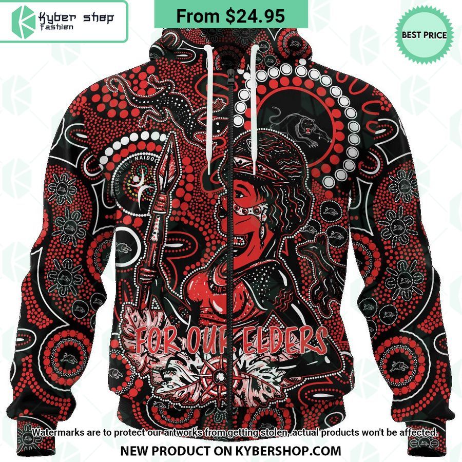 Penrith Panthers NAIDOC Week Woman Design CUSTOM Hoodie