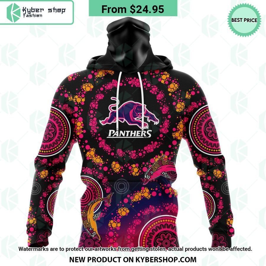 Penrith Panthers Pink Brea CUSTOM Hoodie