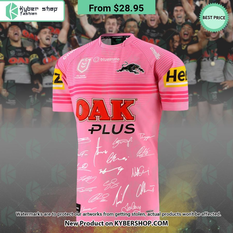 Penrith Panthers Signature 2023 NRL Premiers T Shirt