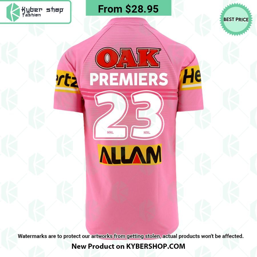 Penrith Panthers Signature 2023 NRL Premiers T Shirt
