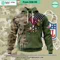 Personalized Arizona Cardinals Veterans Day Camo Design Hoodie
