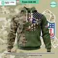 Personalized Baltimore Ravens Veterans Day Camo Design Hoodie