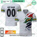 Personalized Golf Springboks South African Polo Shirt