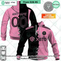 Personalized MLS Inter Miami Mix Jersey Style Hoodie