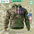 Personalized New York Giants Veterans Day Camo Design Hoodie