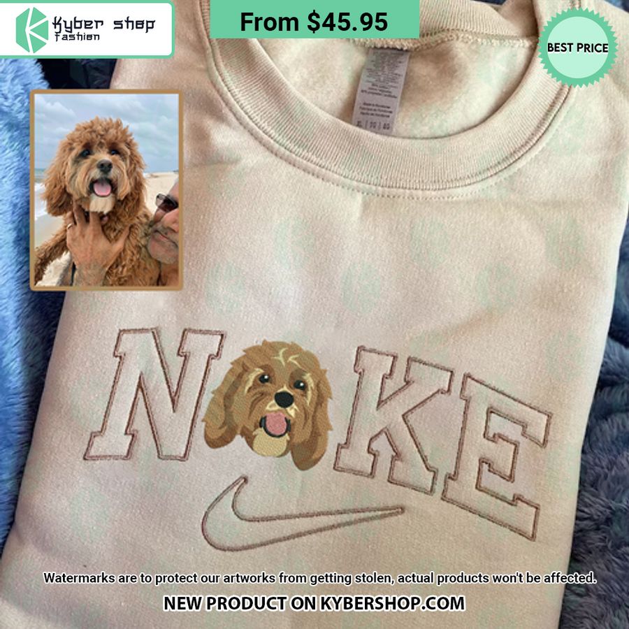 Personalized Pet Dog Cat Embroidered Sweatshirt