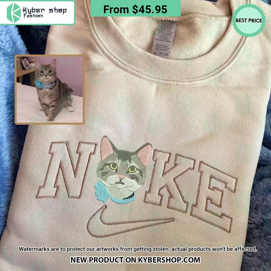 Personalized Pet Dog Cat Embroidered Sweatshirt