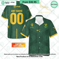 Personalized Rugby World Cup 2023 Springboks South Africa Rugby Jersey Style Hawaiian Shirt