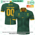 Personalized Rugby World Cup 2023 Springboks South Africa Rugby Jersey Style Polo Shirt