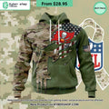 Personalized Tampa Bay Buccaneers Veterans Day Camo Design Hoodie