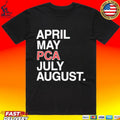 Pete Crow-armstrong Pca April May July August Royal T-shirt