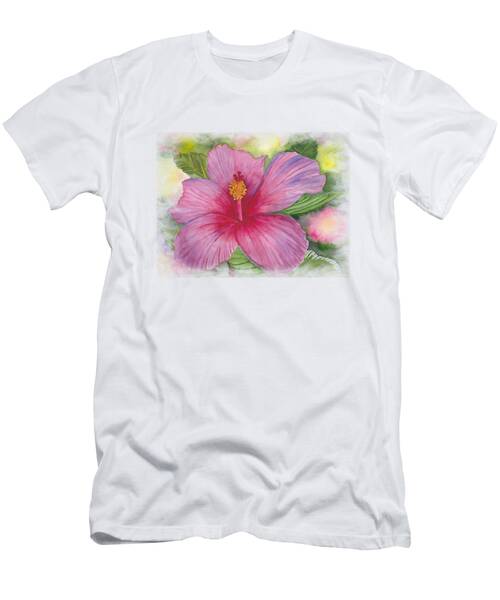 Pink Hibiscus T-Shirt