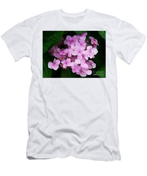Pink Hydrangeas In Yorkshire Vision # 2 T-Shirt