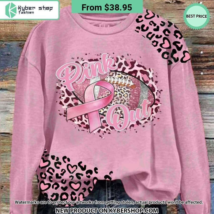 Pink Out Breast Cancer Awareness Sweatshirt
