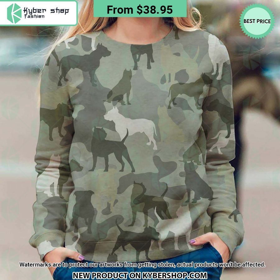 Pitbull Camo Sweatshirt