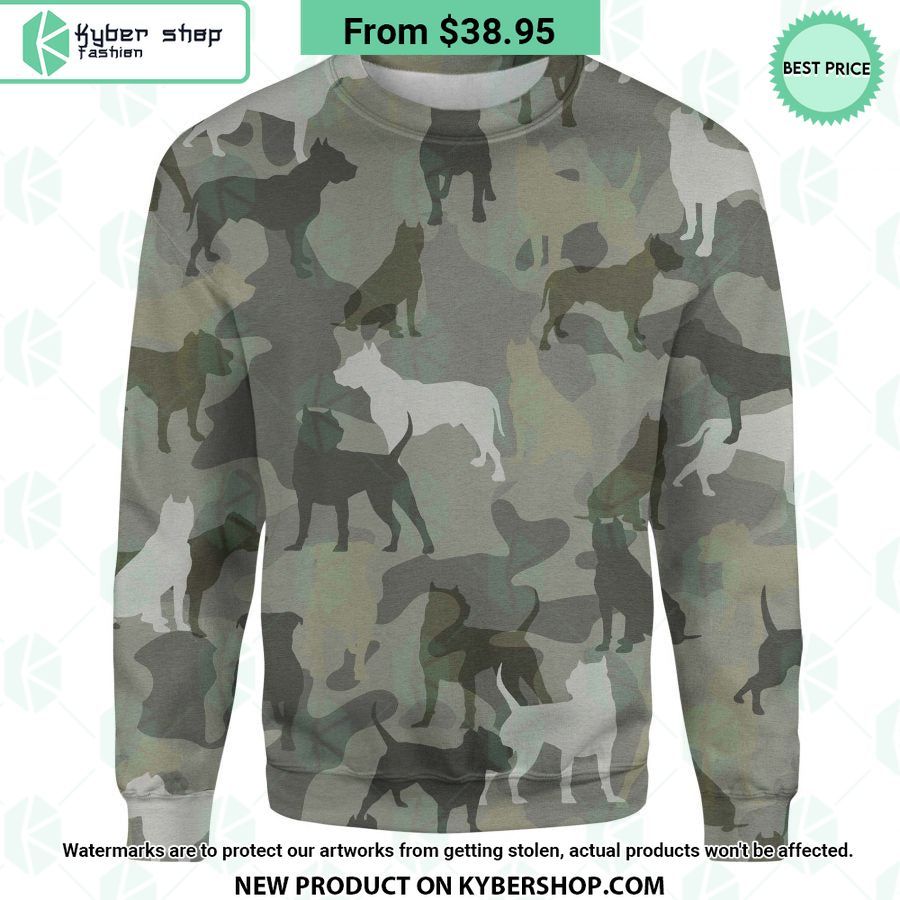 Pitbull Camo Sweatshirt