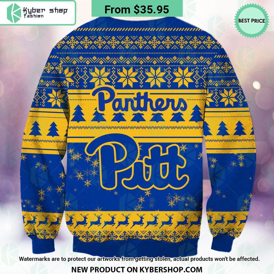 Pittsburgh Panthers Grinch Christmas Sweater