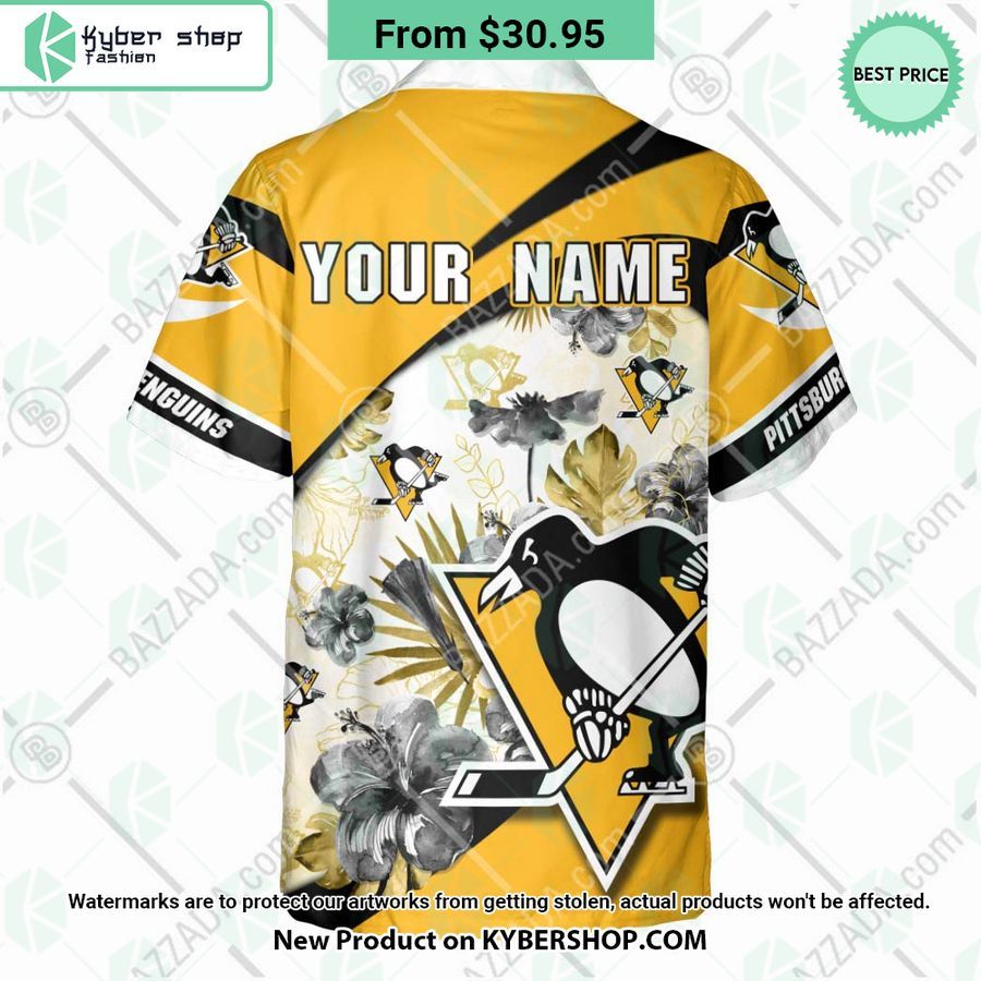 Pittsburgh Penguins custom personalized Hawaiian Shirt