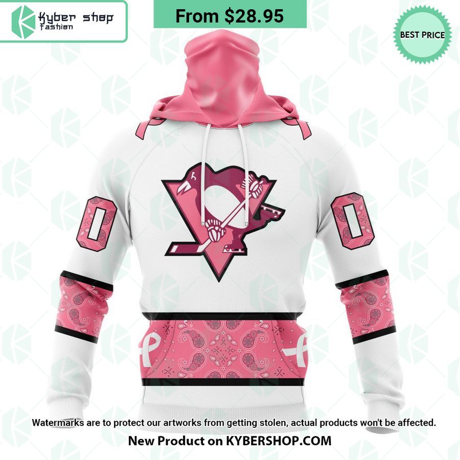 Pittsburgh Penguins In October We Wear Pink Breast Cancer Shirt