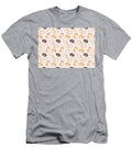 Playful Cats on Pink Background T-Shirt