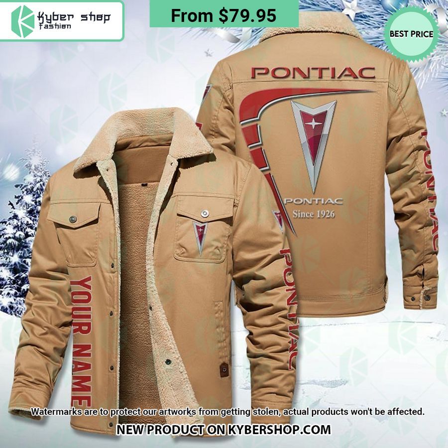 Pontiac Fleece Leather Jacket