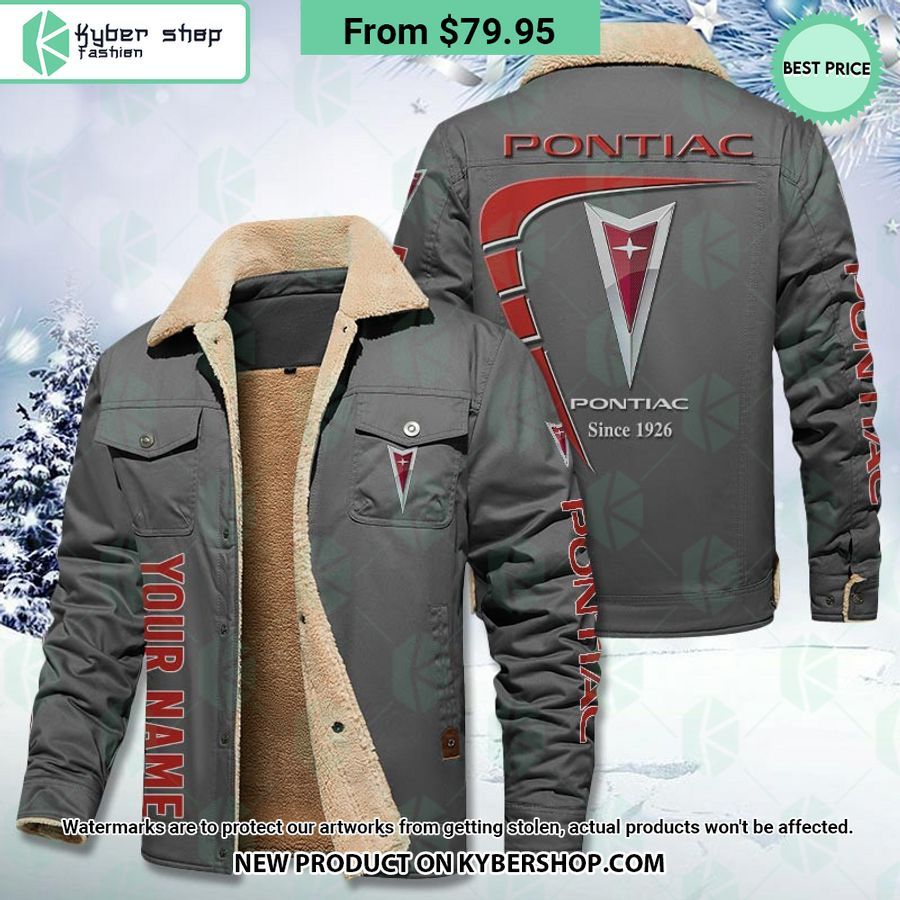 Pontiac Fleece Leather Jacket